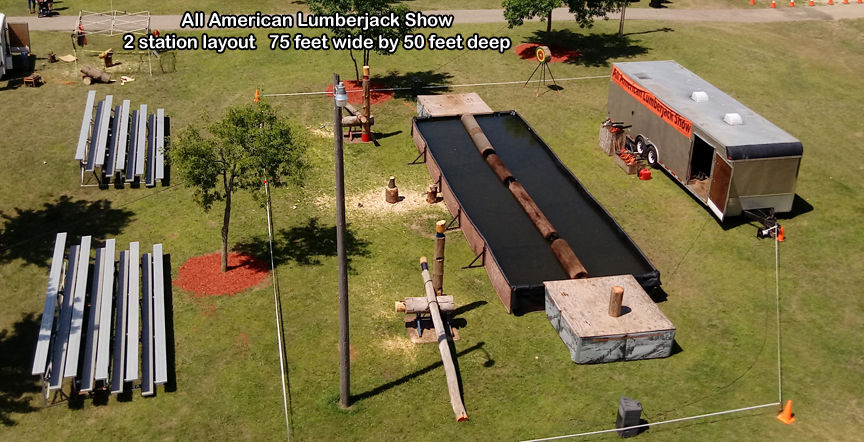 2 Station - All American Lumberjack Show